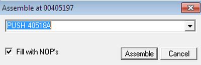 Injecting Spyware name in PUSH
